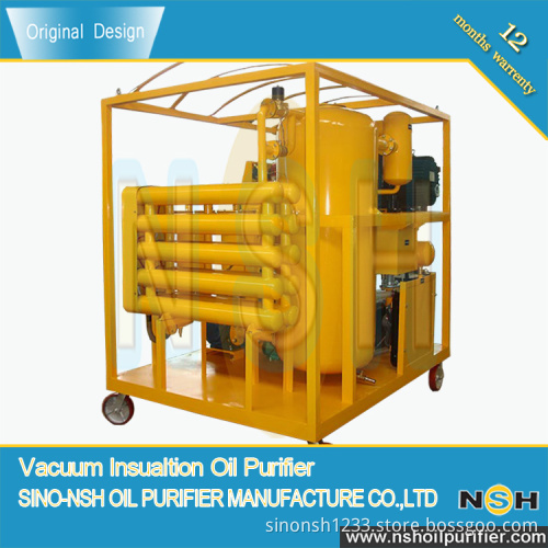 Double-Stage High-Efficiency Vacuum Insulation Oil Purifier
